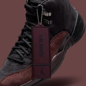 Jordan 12 Retro SP A Ma Maniére Black Women/Men/Unisex